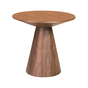 CoTa-0005 , Flared coffee table，engineered wood & natural wooden veneer over